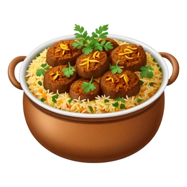 mutton biriyani sticker