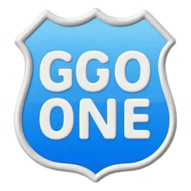 A PVC patch showing the words "GO ONE MORE" sticker