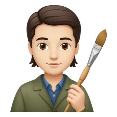 Austrian painter sticker