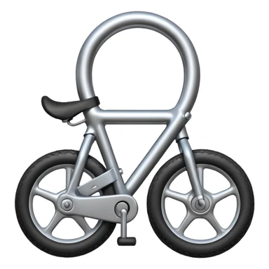 Bike lock sticker