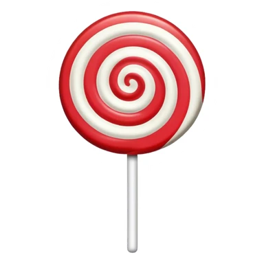 Vintage circus lollipop sticker
