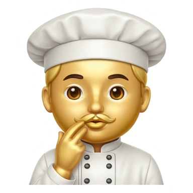 Chef kiss emoji sticker