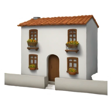 casa às costas sticker