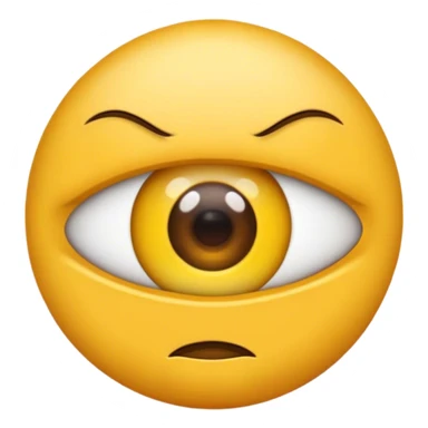 Hazme una imagen de un emoji mordiendo su dedo índice en la boca con ojos provocativos  sticker