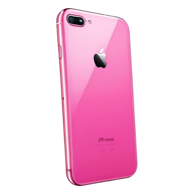 Pink iPhone 16 sticker