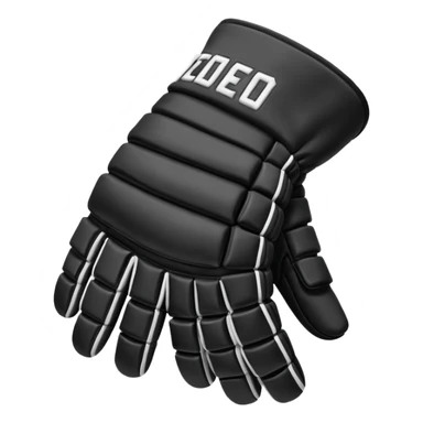 gloves para ice hockey sticker
