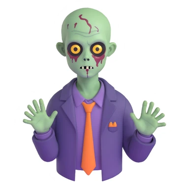 zombie boy avatar sticker