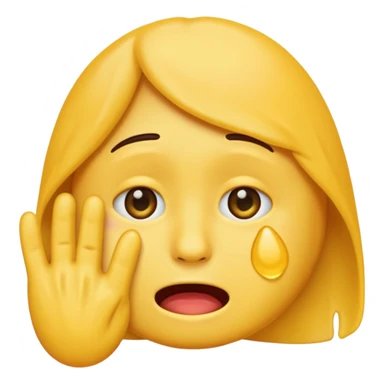 Tourne cet emoji 🤜 de -90 degrés et met le sur la bouche de cette emoji 😭 sticker