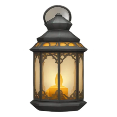 Lantern ramadan sticker