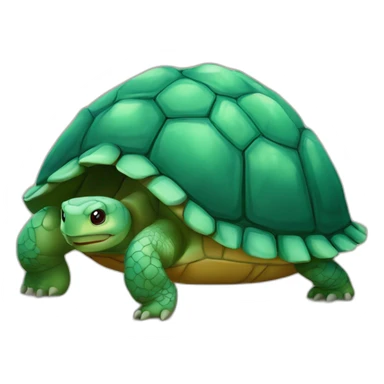 Tortue qui lance 1 kameamea sticker