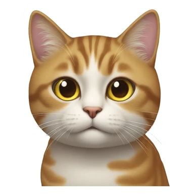 a cat that asks something sticker