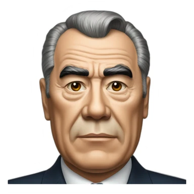 Leonid Brezhnev sticker