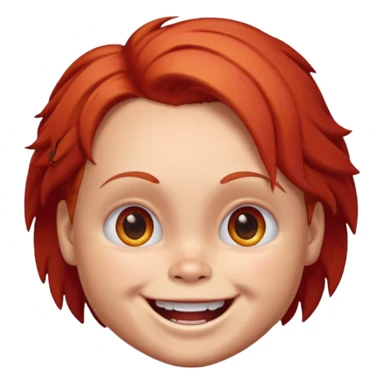 🥰😍Un emojin de chuky sticker