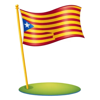bandera independentista catalana sticker
