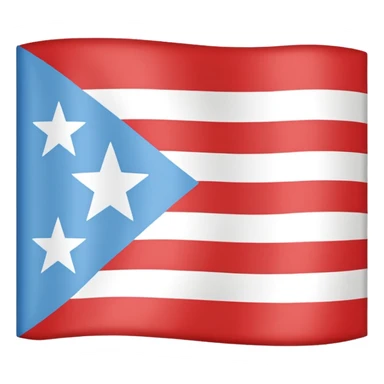 🇵🇷 to light blue where the star is located sticker