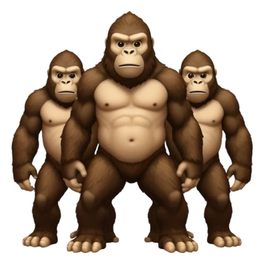 King Kong let’s go with my brothers  sticker