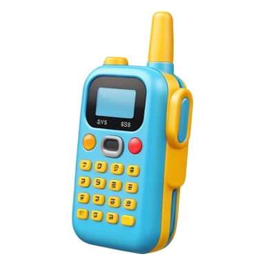 walkie-talkie, make cute sticker