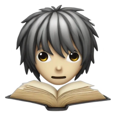 Death note book sticker