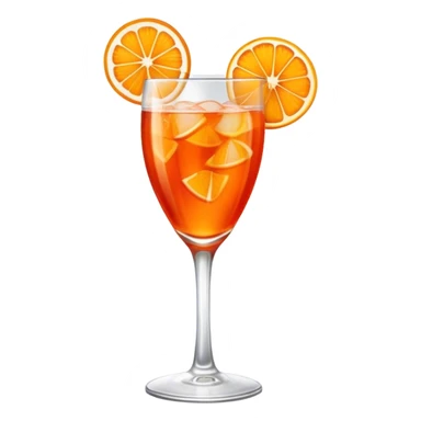 A cute aperol spritz sticker