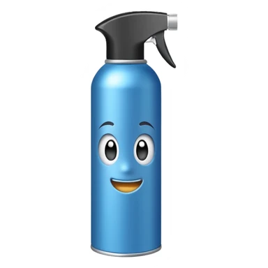 Air freshener aerosol sticker