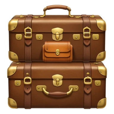 Old style luggage sticker