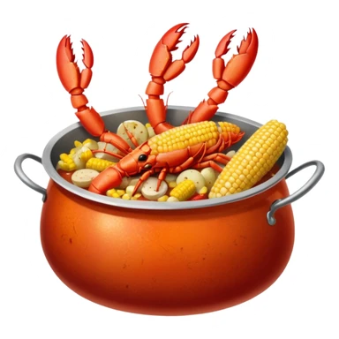 Cajun seafood boil sticker
