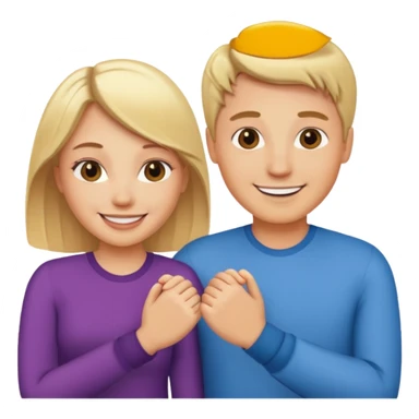 phone wallpaper with blonde couple as wallpaper sticker