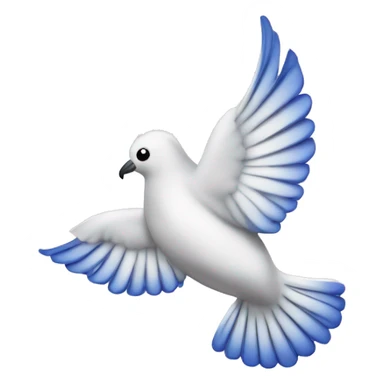 zeta phi beta dove with pearl necklace  sticker