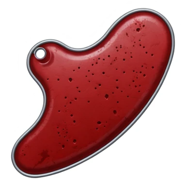 Period pad blood on it sticker