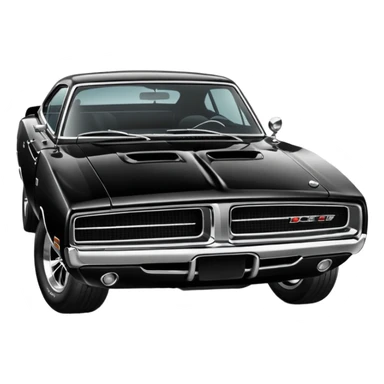 Dodge Charger 69 sticker