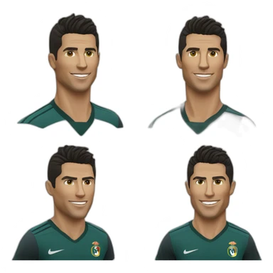 Cristiano Ronaldo albanais sticker