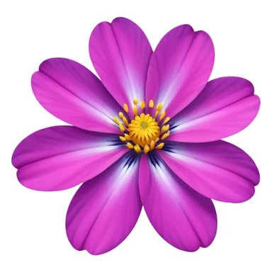 alpine flower sticker