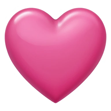 Make a pink heart with a cursive R in the middle sticker