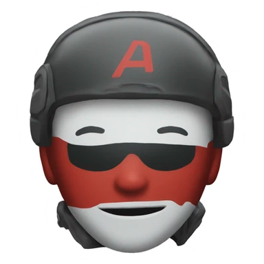 a r6 with red details sticker