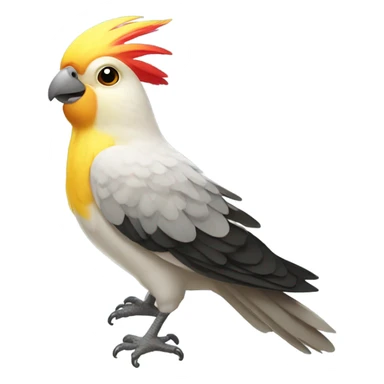 cockatiel bird happy sticker