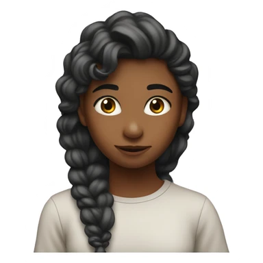 Girl in love with boy sticker