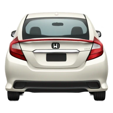 honda civic 4d sticker