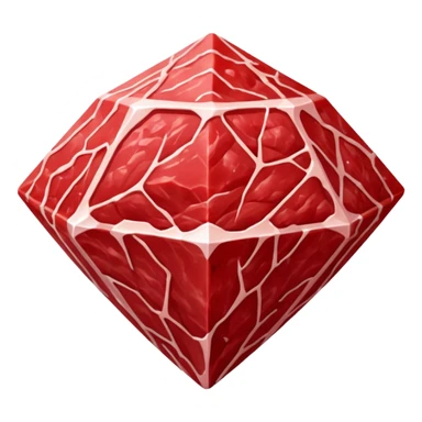 Diamond meat sticker