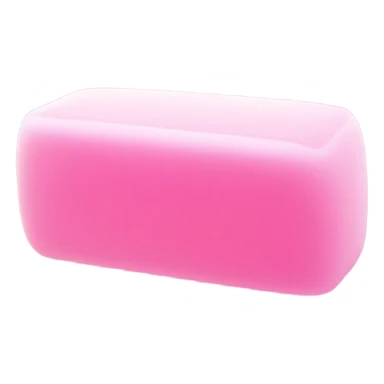 Pink bar of soap with bubbles  sticker