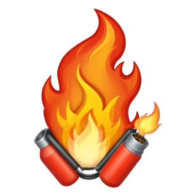 fire starter sticker