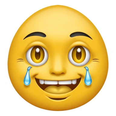 circular yellow emoji grimacing iced out grill teardrop tattoo under right eye sticker