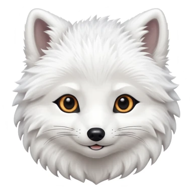 Hyperrealistic, mirco-detailed, adorable Arctic fox, 4k. Must not be blurry, no emoji icons, no emoji faces, dpi 300, 5000x5000px sticker