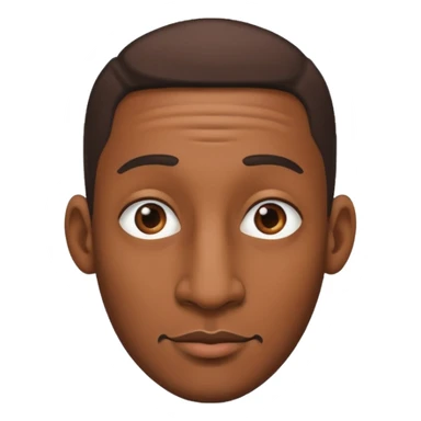 gay black man with long nose sticker