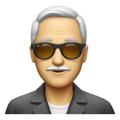 Philosophy teacher with sunglasses  sticker