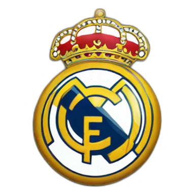 Réal Madrid logo sticker