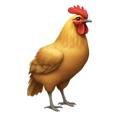Gos gallina sticker