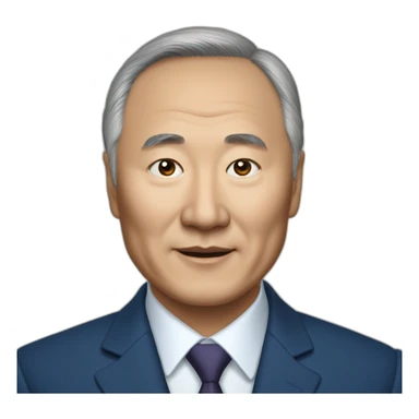 Nursultan Nazarbaev sticker