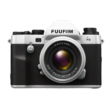 Fujifilm camera made by Sony sticker