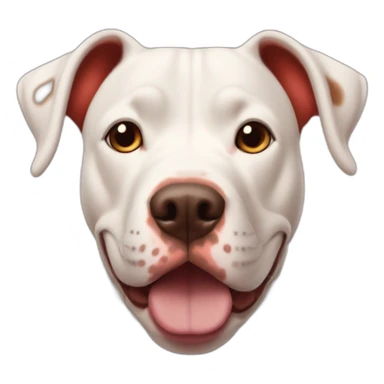 Clifford the big red pit bull sticker