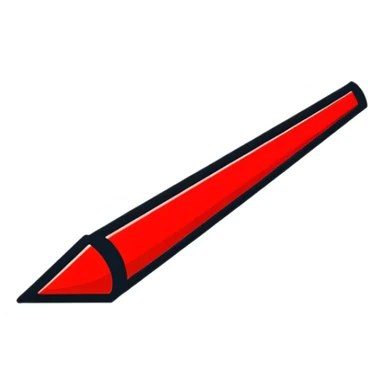 red exclamation point sticker